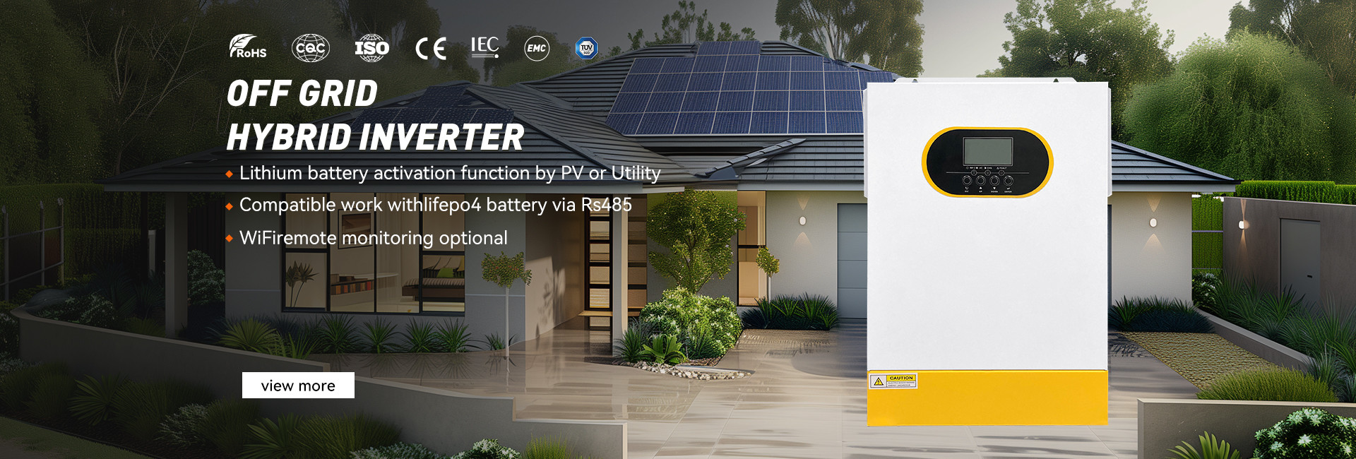 quality Off Grid Hybrid Solar Inverter factory