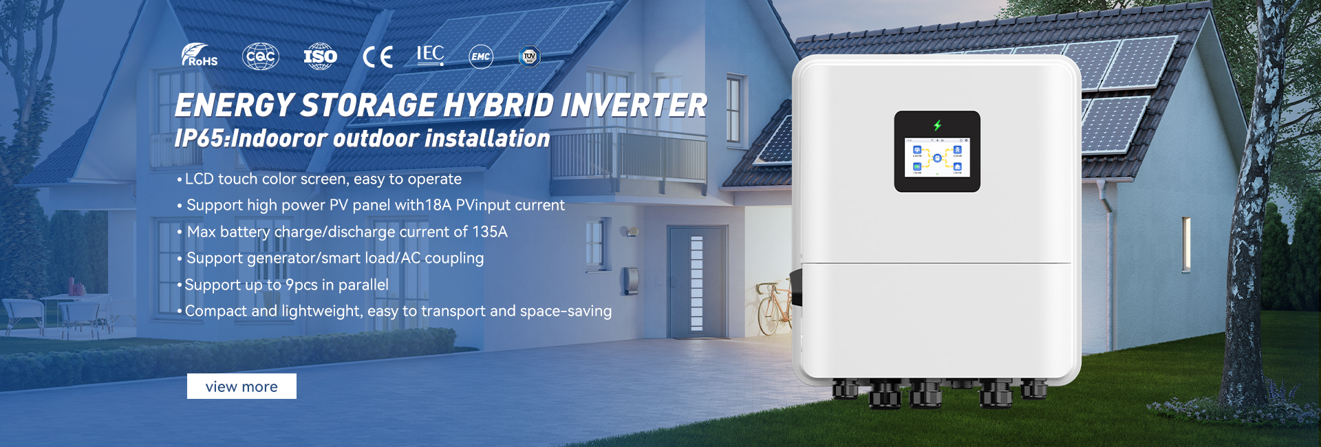 quality Off Grid Hybrid Solar Inverter factory