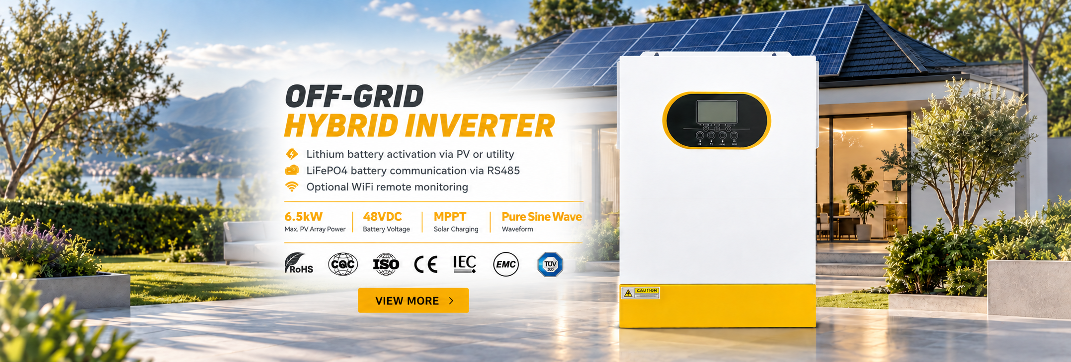 Quality Off Grid Hybrid Solar Inverter factory