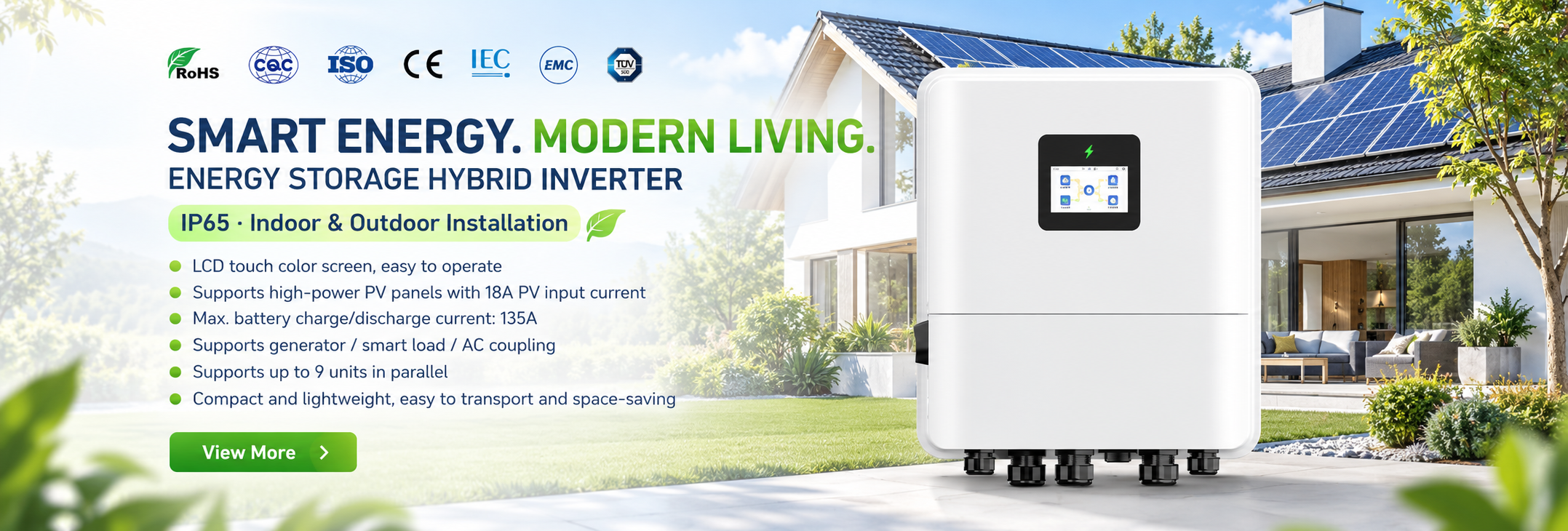 Quality Off Grid Hybrid Solar Inverter factory