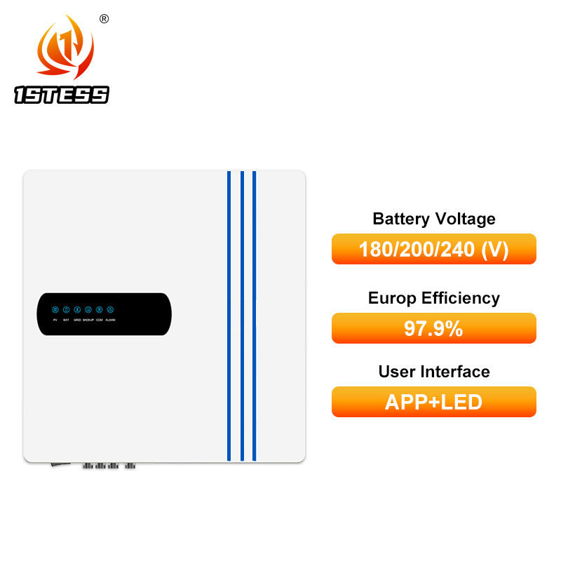 8Kw 10Kw 5Kw Hybrid Inverter with 240V Rated Battery Voltage and 50Hz ...