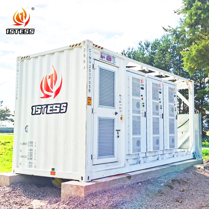 Utility Energy Storage Container 1MW / 2MW / 3MW Off-Grid Solar Power ...