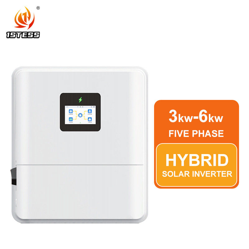 48V 3Kw 3.6kw 4.6kw 5kw 6Kw Hybrid Inverter Pure Sine Wave IP65 Single ...
