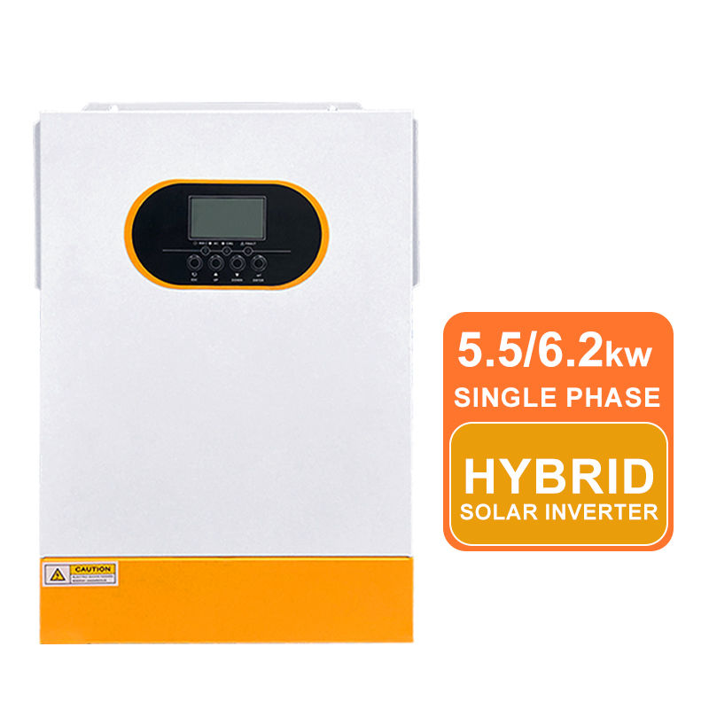 6.2kw 5.5KW 48V Pure Sine Wave Hybrid Solar Inverter with MPPT High ...