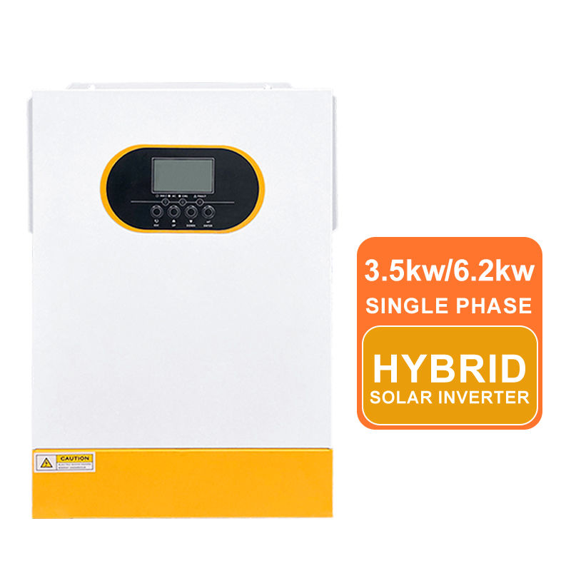 Hybrid Solar Inverter with MPPT 3.5KW-6.2KW Pure Sine Wave