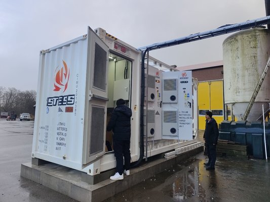 Mobile Enclosed Battery Energy Storage Solutions 400V - 800V Remote Monitoring