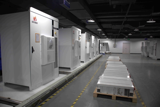 Indoor / Outdoor Industrial Battery Energy Storage System AC 400V RS485 Ethernet
