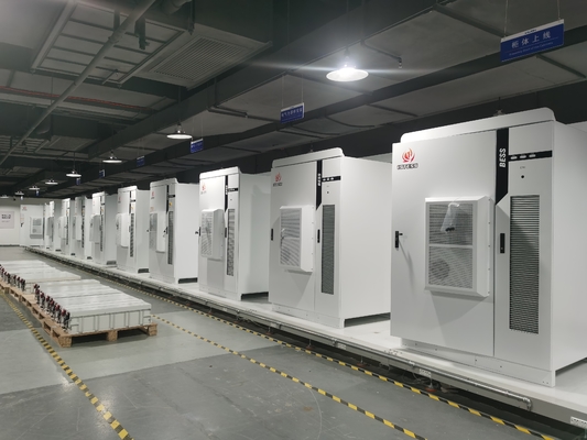 IP55 LiFePO4 Industrial Battery Energy Storage System 50KW Indoor / Outdoor Installation