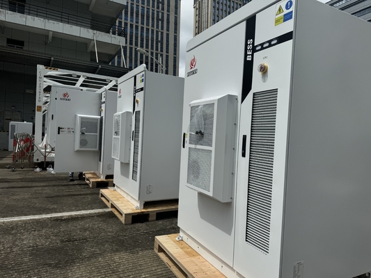 UL Certified LiFePO4 Industrial Battery Energy Storage System IP55 107.52KWH - 125.44KWH