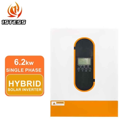 Pure Sine Wave 6.2KW Hybrid Inverter 48V MPPT Charging Mode On/Off Grid Solar Inverter Hybrid
