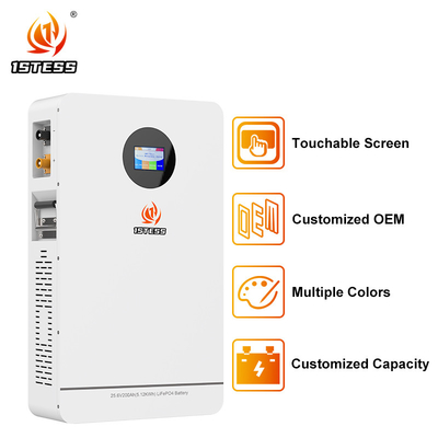 25.6V 200Ah 5.12Kwh Energy Storage Battery Pack LiFePO4 Battery Energy Storage Systems