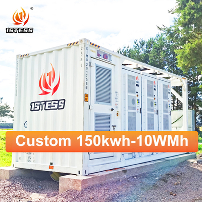 Industrial Commercial Solar Power Energy Storage System with 500kWh 1MWh Battery Capacity and Remote Monitoring And Control