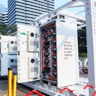 Solar Energy System 300Kw Hybrid Solar Power System Ess Container Solar Battery System