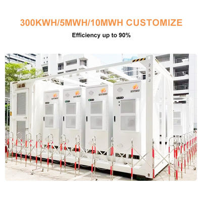 Container Energy Storage Battery System 1mwh 2mwh 3mwh 4mwh 5mwh LiFePO4 ESS All In One Battery System