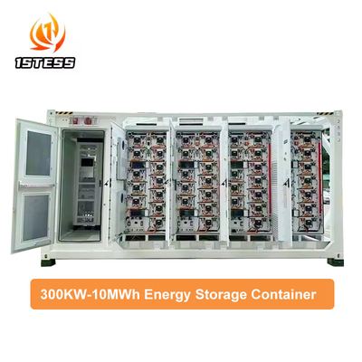 1.5MWH Lithium Battery Solar Energy Battery System Container 300 KWH 1 MWh 3 MWh Container LiFePo4 Energy Storage System