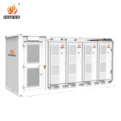 Modular Design Containerized ESS 1MWh Capacity 20ft Size Voltage Range 400-800V for Solar Wind Integration