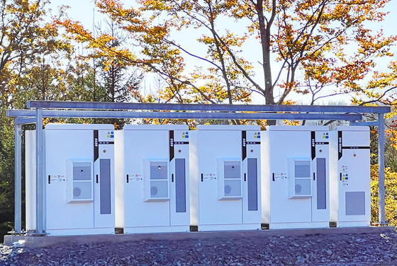 All In One Outdoor Battery Energy Storage System with Fire Suppression for Commercial Use