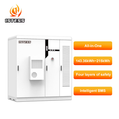 Outdoor Battery Storage System High Capacity 215kWh Outdoor ESS for Peak Shaving and Load Management