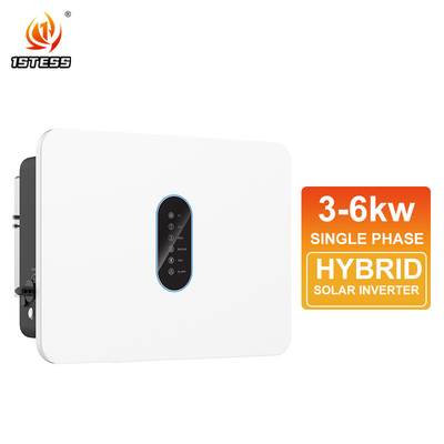 IP66 Single Phase 360V 3kw 3.6kw 5kw 6kw Hybrid Solar Inverter Pure Sine Wave On/Off Grid Dual MPPT 360V 4.6kw Solar Inverter