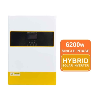6.2KW Off Grid Hybrid Inverter High Voltage MPPT Pure Sine Wave 48VDC Environmental Protection Single Three Phase