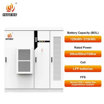 200kWh LiFePO4 Industrial Battery Storage System IP55 Plug-and-Play