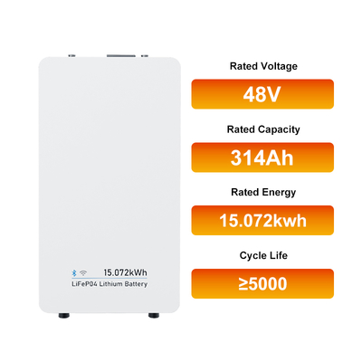 High Efficiency Home All in One Battery Pack Energy Storage 48V System 15kwh 314Ah LiFePO4 Tech