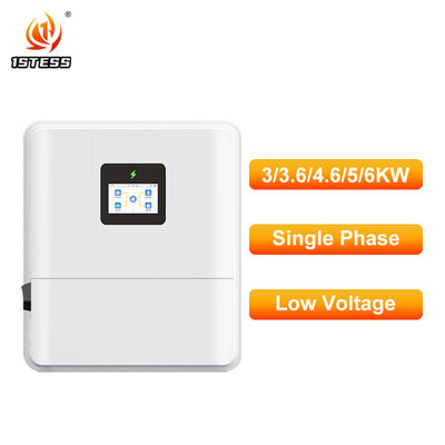 Pure Sine Wave 48V Off Grid Hybrid Solar Inverter 3kw 3.6kw 4.6kw 5kw 6kw Single Phase with High MPPT PV Voltage 550V