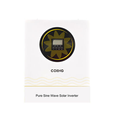 24V 48V Hybrid Solar Inverter Off Grid Single Phase MPPT 3.5kw 5.5kw 6.2kw Pure Sine Wave Dust Cover Design