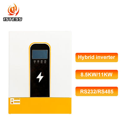 48V Single Phase Hybrid Solar Inverter 8.5kw 11kw Pure Sine Wave with RS485 LiFePO4 Battery Compatibility