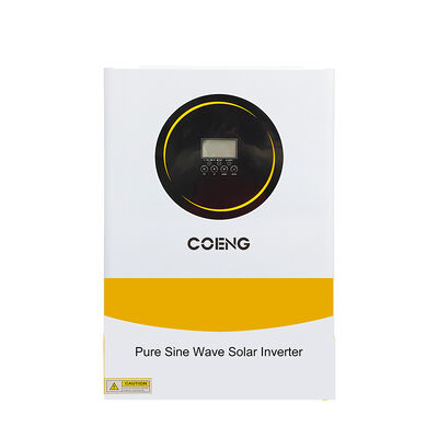 48V 6.2kW Hybrid Solar Inverter Single Phase Pure Sine Wave Off Grid Solar Inverter MPPT with LiFePO4 Battery Support