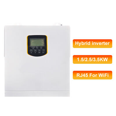 3500W 24V Off Grid Solar Inverter Pure Sine Wave MPPT 500Vdc High Voltage PV Input Single Phase with EQ Function