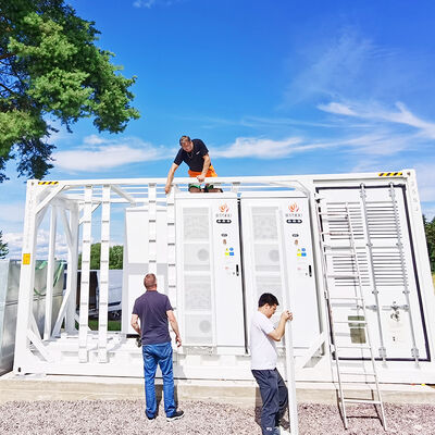 High Efficiency 400V Containerized Battery System with Modbus TCP/IP Remote Control