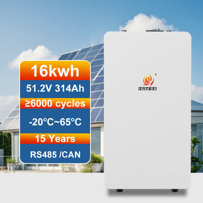 Reliable 16kWh LiFePO4 Pack with Automatic Firmware Upgrading