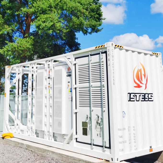 Remote Monitoring And Control Energy Storage Container Battery 500Kwh ...